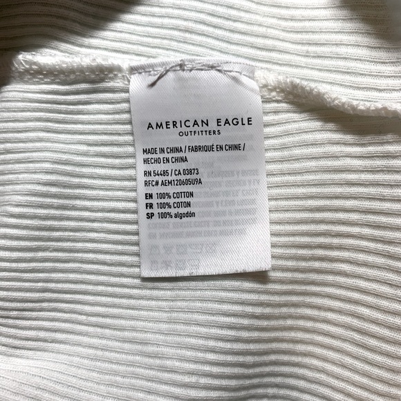 American eagle long sleeve crop top 🤍 - Picture 5 of 5
